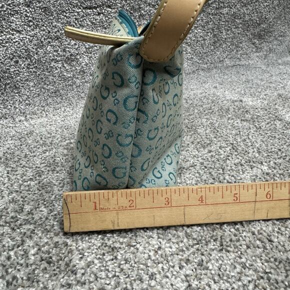 Vintage Y2K Guess Baguette Purse Logo Preppy Coquette Retro Mini Shoulder Bag - Picture 14 of 14